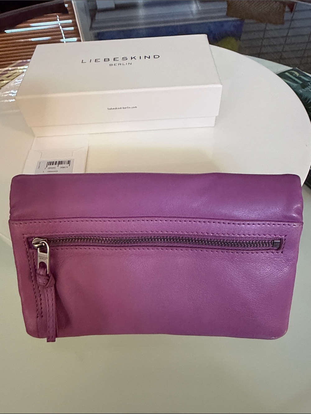 Liebeskind lilac buttery leather wallet. Brand new with tags! - Picture 4 of 12